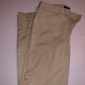 Express khaki editor dress pants